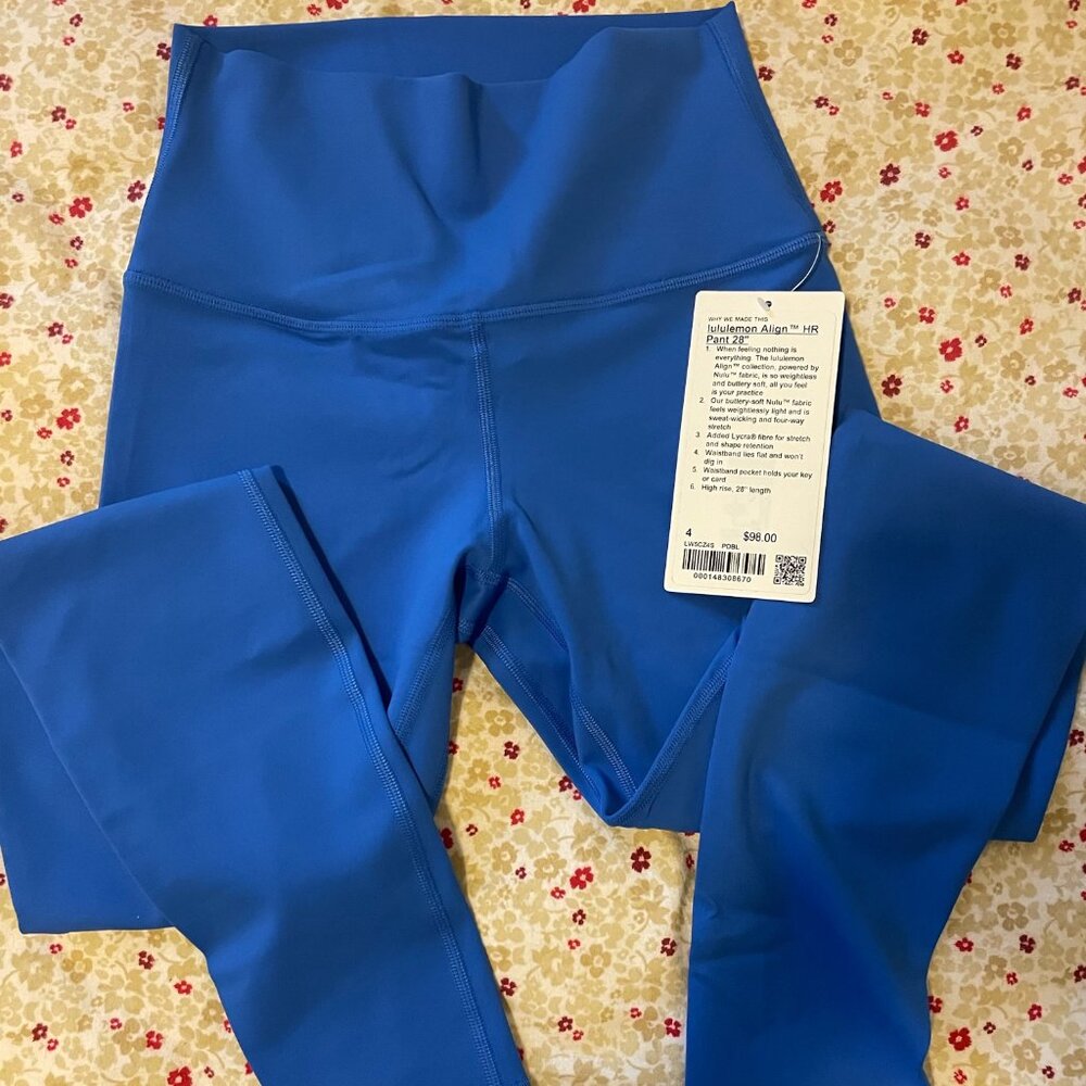 lululemon Align™ High-Rise Pant 28" Women's Size 4(NWT)